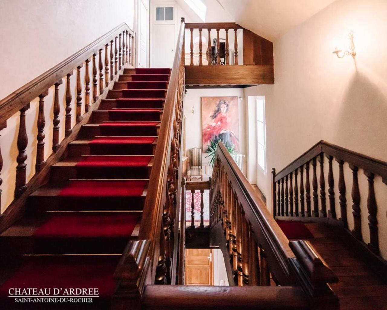 Chateau D'Ardree Bed and Breakfast Saint-Antoine-du-Rocher Buitenkant foto