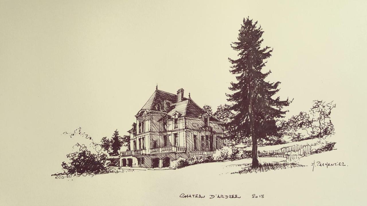 Chateau D'Ardree Bed and Breakfast Saint-Antoine-du-Rocher Buitenkant foto